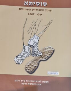 סוסיתא עונת החפירות השמינית יולי 2007 / ארתור סג"ל יולנטה מלינרצ'יק מריוש בורדיביץ' מרק שולר מיכאל איזנברג