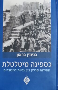 כספינה מיטלטלת - חסידות קרלין בין עליות למשברים / בנימין בראון - שזר, שנת 2018