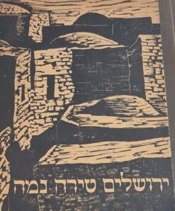 ירושלים טירה נמה - 11 פתוחי עץ מאת יעקב שטינהרט / 11 פרקי שירה מאת: ש. שלום