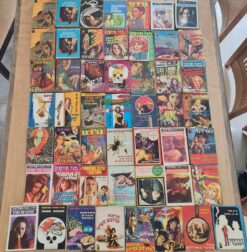 תעלומת הדוגמנית היפה, תעלומת מכונית הדמים, תעלומת הרצח הדחוי, הרצח ברובע הסיני, הגופה בספינת השעשועים, מוות בצל בודה, תעלומת סוס המרוץ, צעצוע המוות, ההימור הנועז, רצח המהמר, ת' הרצח ביאכטה, רצח סוחר האמנות, ת' הרצח במכרה הזהב, הגופה ליד הרכבת, ת' רצח הביגמיסט, הרצח שמאחורי המודעה, ת' הגוויה במוטל, הרצח על החוף, החשודה ברצח, ת' הכסף השדוד, המזימה הערמומית, הבנות הזהות, כאן קבור הכלב, זהירות אשה, הרצח על היאכטה, ת' הרצח בביקתה, התובע המחוזי חוקר את תעלומת הכדור הכפול, ת' דגי המוות, דם על פני המים, ת' הרצח בספינת השעשועים, המכונית הגנובה, הרצח הכפול, רצח נערת הטלפון, תריס המוות, רגלי הפלא, החתול בעקבות הרוצח, תעלומת האחות הנרדפת / אירל סטנלי גארדנר גרדנר / א. א. פייר - המחיר לכל חוברת בנפרד 50 ש"ח !