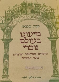 מיעוט בעולם נוכרי : היהודים באירופה הנוצרית בימי הביניים / קנת סטאו