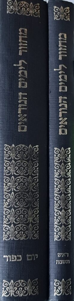 מחזור לימים הנוראים : שני כרכים :  יום כפור / ראש השנה לפי מנהגי בני אשכנז לכל ענפיהם / דניאל גולדשמיט