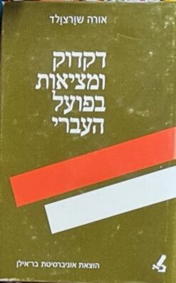 דקדוק ומציאות בפועל העברי / אורה שורצולד
