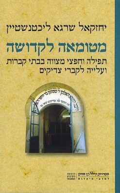 מטומאה לקדושה : תפילה וחפצי מצווה בבתי הקברות ועלייה לקברי צדיקים / יחזקאל שרגא ליכטנשטין