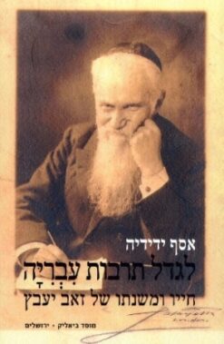 לגדל תרבות עבריה - חייו ומשנתו של זאב יעבץ / אסף ידידיה