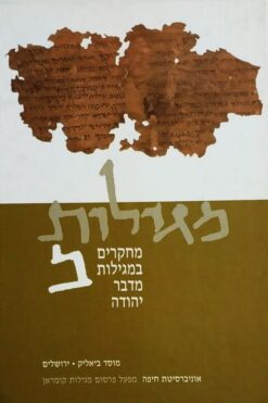 מגילות ב מחקרים במגילות מדבר יהודה / משה בר-אשר ודבורה דימנט (עורכים)