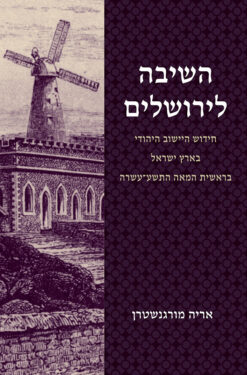 השיבה לירושלים - חידוש היישוב היהודי בא"י בראשית המאה ה-19 / אריה מורגנשטרן