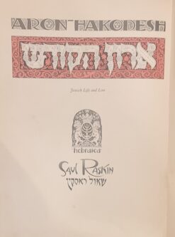 ארון הקודש / שאול ראסקין