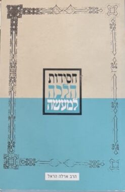 חסידות הלכה למעשה / הרב ארלה הראל