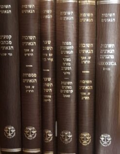 תשובות הגאונים מהגניזה